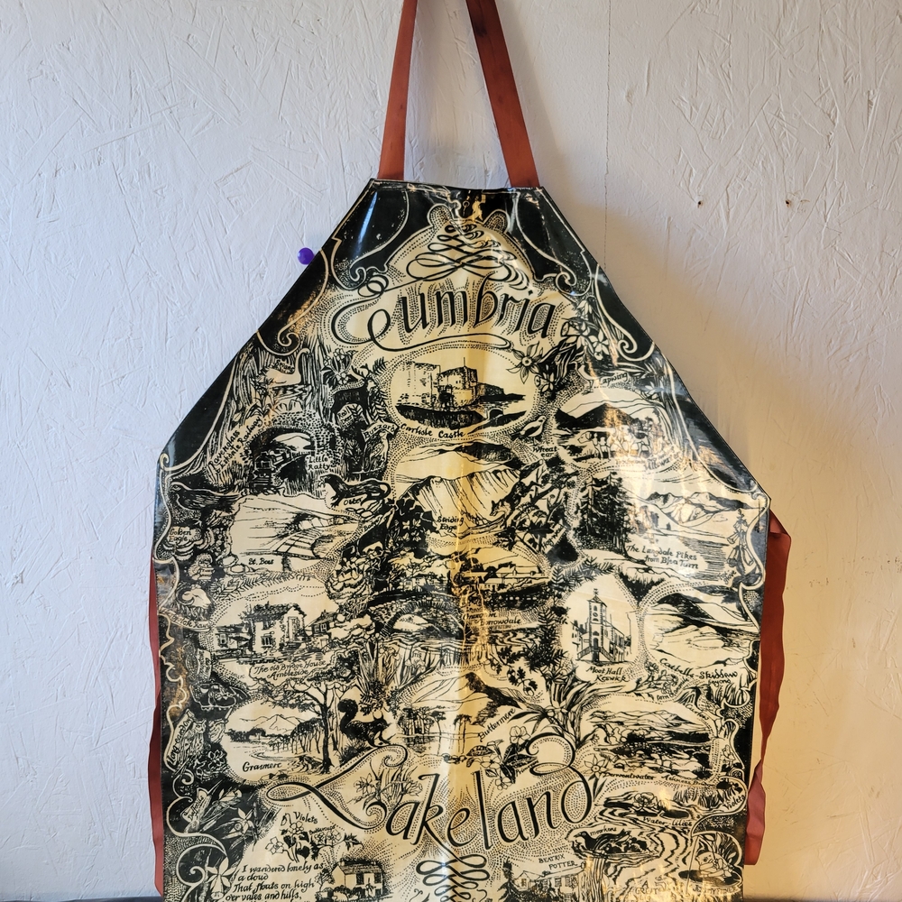 "Lakeland" (The Lake District in England) Plastic Apron
